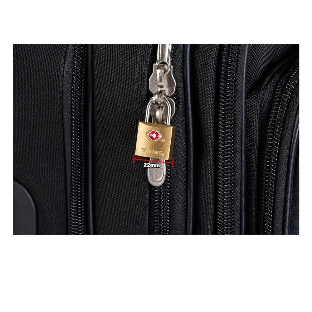 Brinks Luggage Security Locks with Keys (4 pk) - Picture 7 of 14